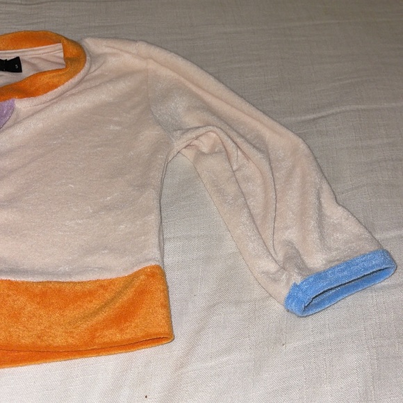 free people // pastiche jules towel crop top nwot - Picture 7 of 10